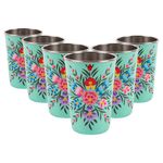BillyCan Hand-Painted Picnic Cups - 400ml - Pack of 6