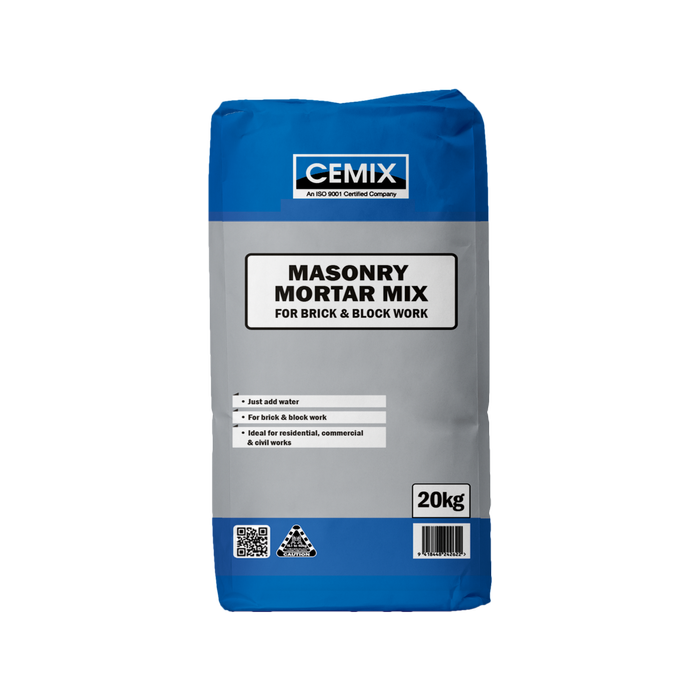 Cemix 20kg Masonry Mortar Mix