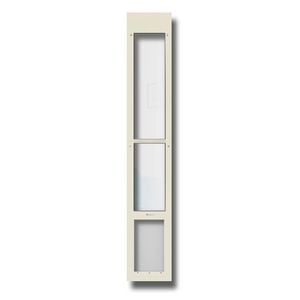 La Luna Pet Care - Medium - Cream - Folding Patio Pet Door Insert