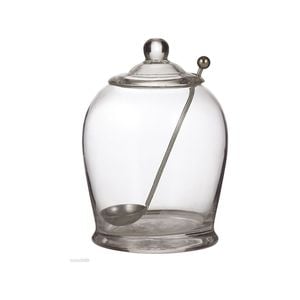 Davis And Waddell Napoli Olive Jar With Stainless Steel Spoon