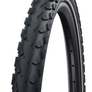 Schwalbe Landcruiser Plus 28 X 2.15" Puncture Guard Reflective Sidewall E-25 Green Compound Tyre