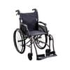 Unicare Health-410mm-Meteor Grey-Aura-Lightweight Manual Wheelchair