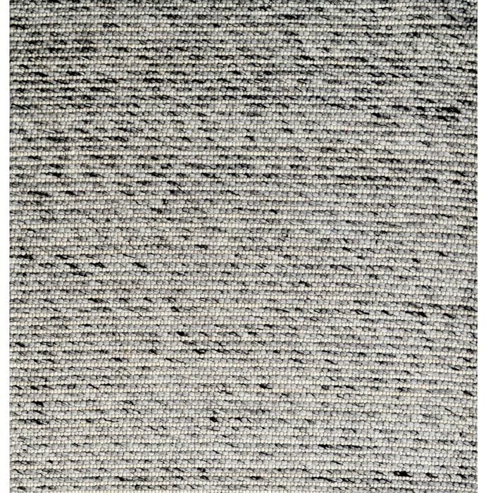 Designer Handwoven Beads Wool Rug - 6218 - Ash Grey - 160x230cm
