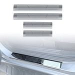 AUSGO Stainless Steel Door Sill Protector for Volkswagen Amarok Next-Gen NF Dual Cab 2023-Onwards Scuff Plate Cover