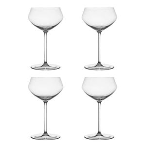 4pc Ecology 260ml Crystalline Glass Classic Cocktail Coupe - Clear