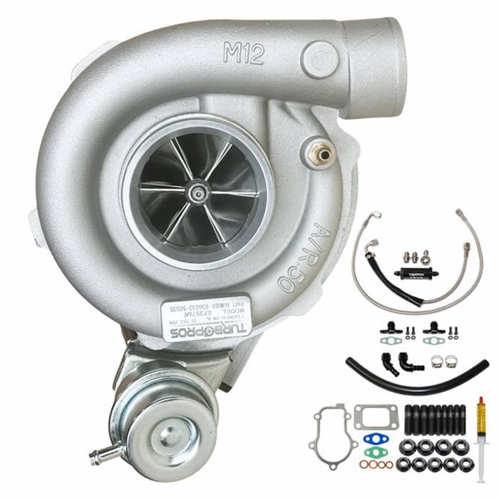 Upgrade Billet Gt3576r Turbo Charger With Oil Feed, Return & Water Line For Ford Falcon Fg X Xr6/g6e Barra 4.0l 2014-2016