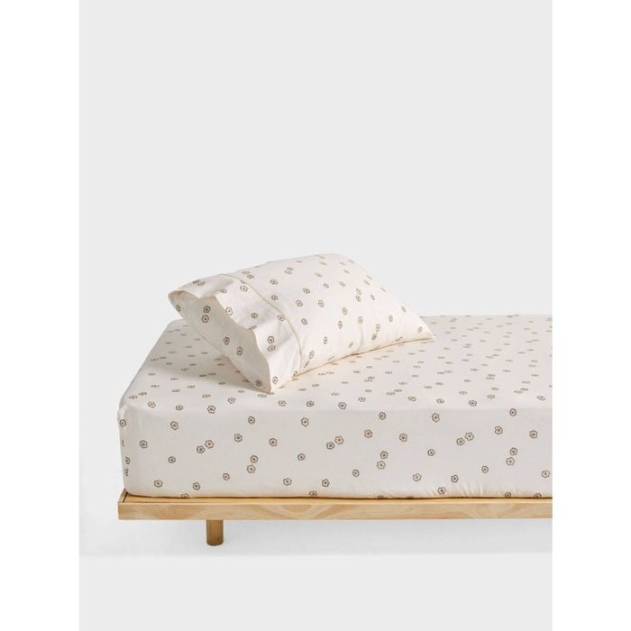 3pc Linen House Kids 225tc Flower Garden Fitted Sheet/pillowcase Set Double