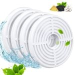 4 Pack Cat Water Fountain Replacement Filters