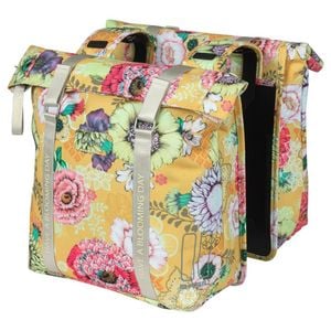 Basil Bloom Field Double Pannier Bag 28-35l Yellow Yellow