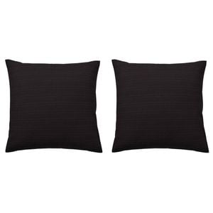 2PK Bianca Kahlani Chocolate Polyester European Pillowcase 65x65cm