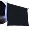 Campsmart Black XD Caravan End Wall Privacy Screen Sun Shade for Roll Out Awning