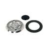 Gas Stove Cooktop Wok Burner Complete Assembly Kit 878010088692693, suits Smeg