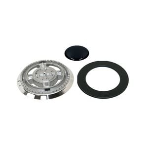 Gas Stove Cooktop Wok Burner Complete Assembly Kit 878010088692693, Suits Smeg