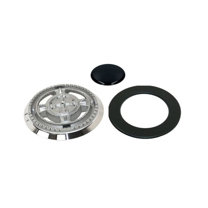 Gas Stove Cooktop Wok Burner Complete Assembly Kit 878010088692693, suits Smeg