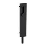 Delf Trade 150mm Matt Black Door Drop Bolt