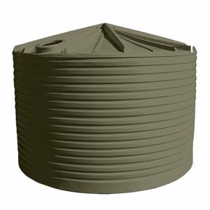 Clark Tanks 22000L Round Poly Water Tank - Dusk