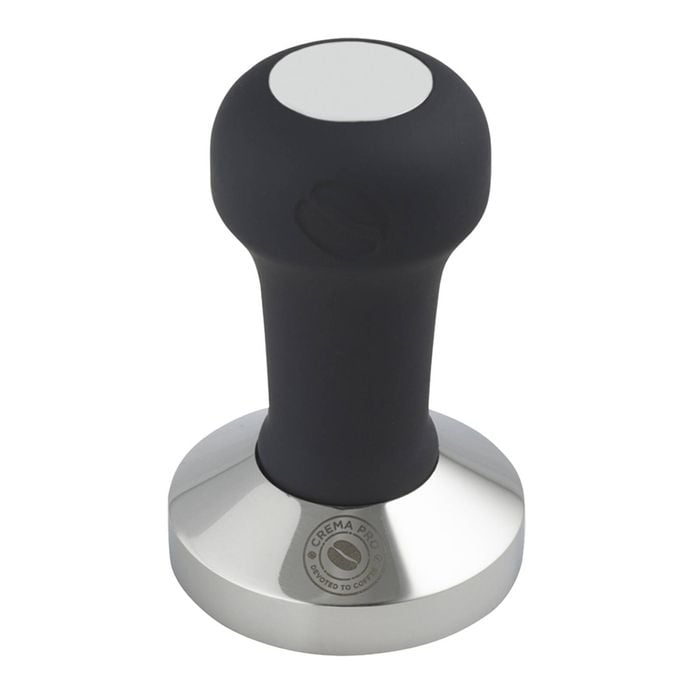 Crema Pro Coffee Tamper With Storage Bag Black 58mm