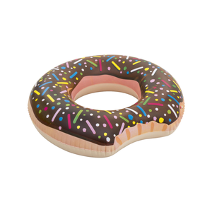 H2OGO! 107cm Inflatable Donut Ring (Chocolate)