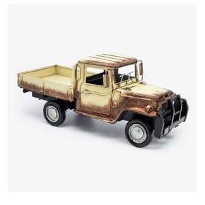 Boyle Metal Ornament Home Decor Collectible Toyota Land Cruiser Ute 29x13x12.5cm