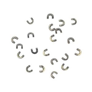 Artizan Folded Brass Clevis, Small, Qty 20