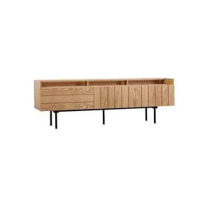 Modern Furniture ZANE Entertainment TV Unit 160cm - Natural Oak