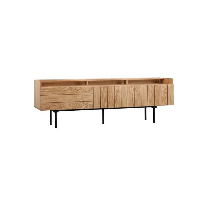 Modern Furniture ZANE Entertainment TV Unit 160cm - Natural Oak