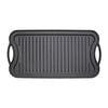 Toque Reversible Cast Iron Griddle Plate 50.5cm Non Stick Bbq Skillet
