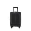 Tosca Cruiser Hard Case Carry On Travelling Suitcase Small 53x34x23cm BLK/LIM