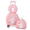 Costway 4PCS Kids Luggage Set Pink