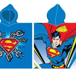 Superman Beach Swimming Towel Poncho 55 X 115cm