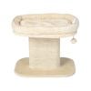 Costway 50cm Cat Tree Kitten Condo Sisal Scratching Post Beige