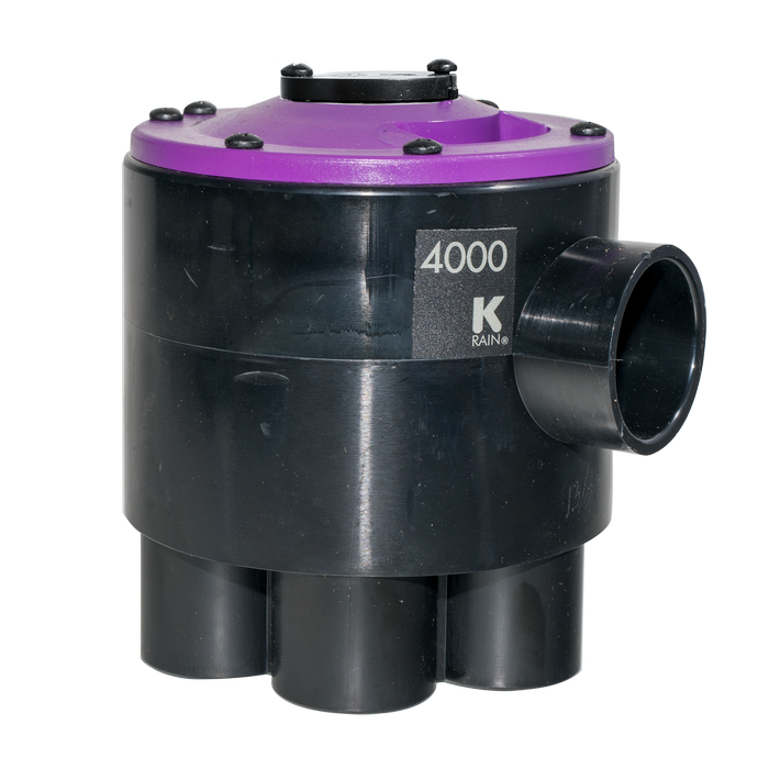 K-Rain 4000 Series Indexing 6 Outlet Valve Cammed For 6 Zone Operation