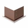 CSR 15mm White Territory Soffit Trim External Corner - 2 Pack