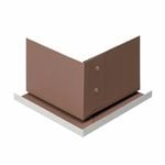 CSR 15mm White Territory Soffit Trim External Corner - 2 Pack