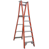 INDALEX 1.8m Industrial Fibreglass 180KG Pro Series Platform Ladder