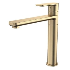 Caroma  Brushed Brass Lead Free Luna Sink Mixer