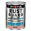White Knight Rust Guard 1L Neutral Gloss Quick Dry Advanced Enamel Paint