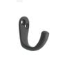 Zenith 40mm Matte Black Single Robe Hook