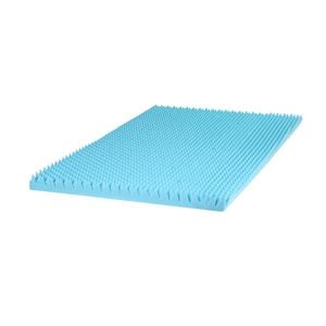 Giselle 8cm Memory Foam Mattress Topper Egg Crate - King Single