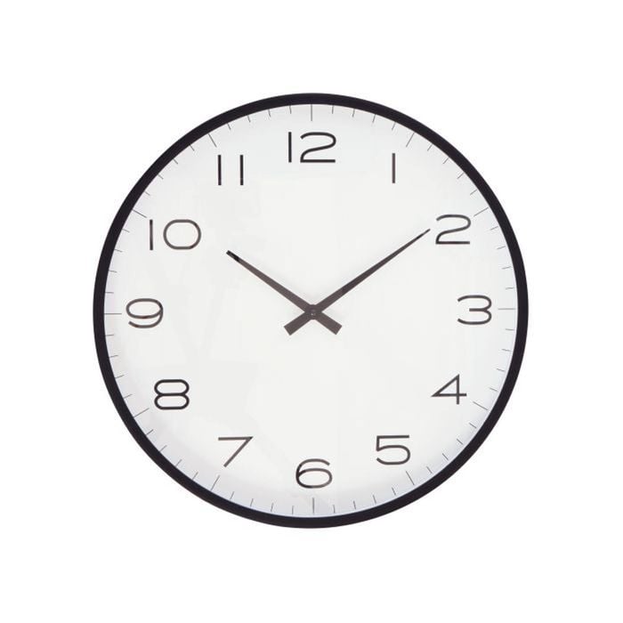 Amalfi Cody Wall Clock - Black