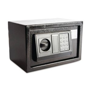 Bolero Standard Hotel Room Safe Black Steel 200x310x140mm