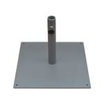 Hartman 45cm Graphite Steel Square Umbrella Base