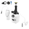 VEVOR Brake Bleeder Kit Black White 3L Manual with 1L Waste Bottle 4 Master Cylinder Adapters