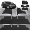 6D Diamond Car Floor Mats for Honda Odyssey 2014-2020 Standard 8 Seater-Ultimate Set-Black-Outback GT