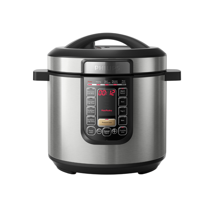 Philips 6L Stainless Steel Viva Collection All-in-One Multicooker