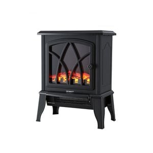 Devanti 2000w Electric Fireplace Heater Stove Freestanding