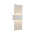 Brilliant 29cm White Matt LED Modern Wisher Wall Light