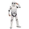 Stormtrooper Deluxe Halloween Costume for Kids Padded Jumpsuit with Mask Belt Boots, 6-8 YRS