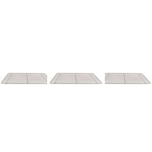 3PK Urban Kitchen Rose Gold Cooling Rack High-Quality 37.5x25.5cm