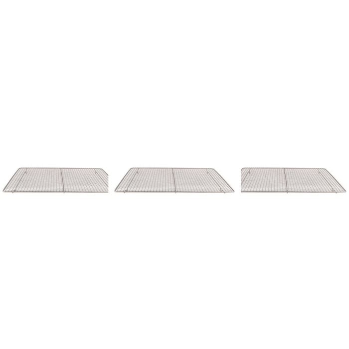 3PK Urban Kitchen Rose Gold Cooling Rack High-Quality 37.5x25.5cm